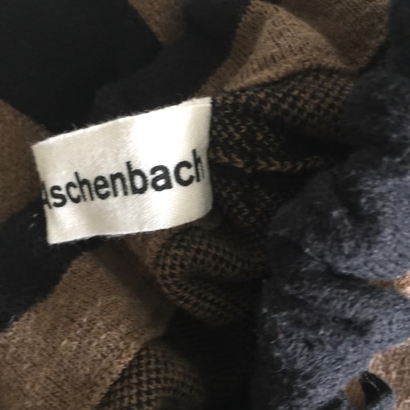 Gustav Von Aschenbach Brown/black vertical striped jogger pant - Picture 15 of 16